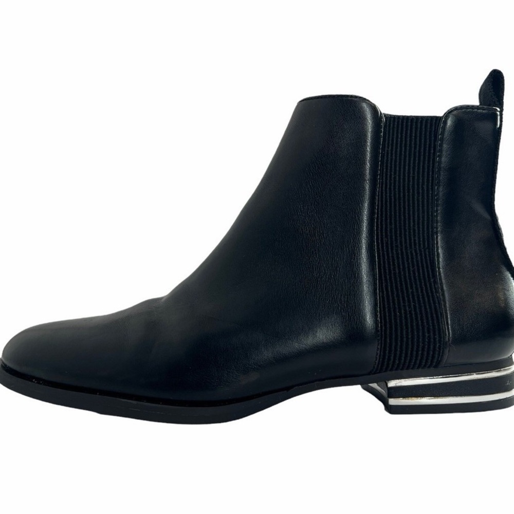 Black‎ Leather Ankle Boots DKNY